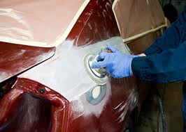 Auto body repair work